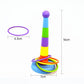 Interactive Parrot Training Toy – Colorful Ring Toss Game