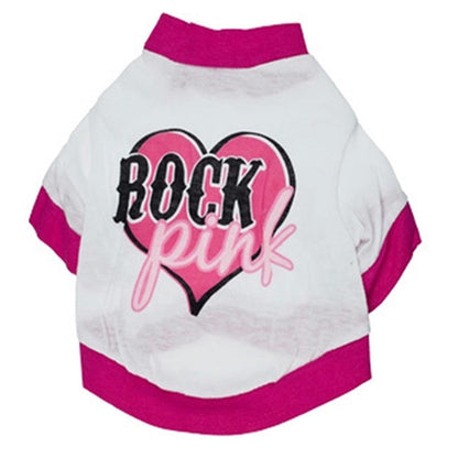 Rock Pink Dog Shirt – Stylish & Comfortable