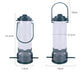 Hanging Bird Feeder for Garden - Plastic Food Dispenser