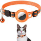 Reflective Waterproof Pet Collar with AirTag Holder