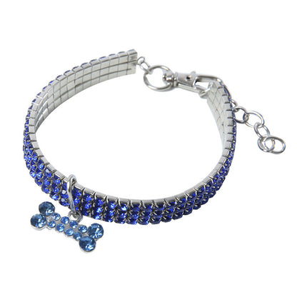 Bling Rhinestone Collar for Dogs & Cats