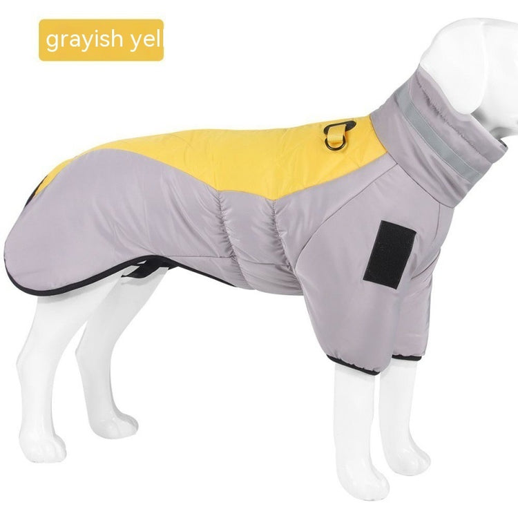 Winter Waterproof Dog Coat for Medium & Large Breeds - Paw & tail