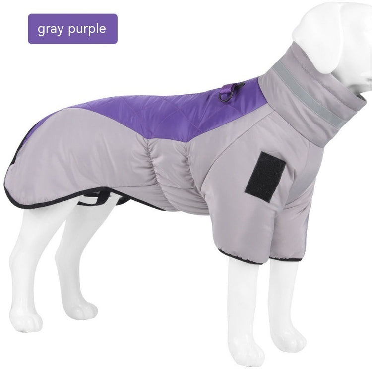 Winter Waterproof Dog Coat for Medium & Large Breeds - Paw & tail