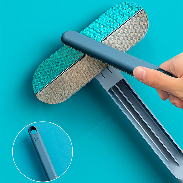 4-in-1 Pet Hair Removal Brush – Multi-Purpose Cleaner for Pets, Furniture & Windows - Paw & tail